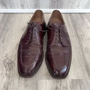 Johnston & Murphy Optima Red Leather Oxfords Dress Shoes Mens Size 10 D Burgundy Johnston Murphy Optima Oxford Dress Shoes Mens 13 Burgundy  main image 4